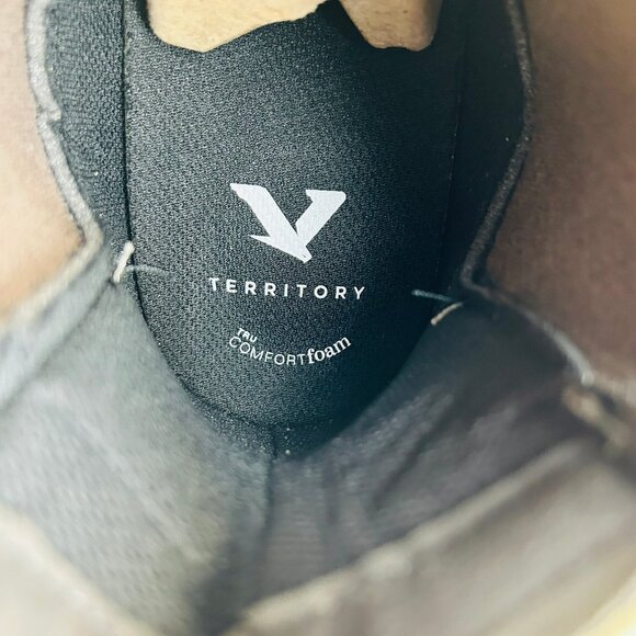 Territory Holloway Chelsea Boot Gray Size 11.5 Leather Pull-On Ankle Work - Picture 14 of 16